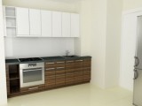 Standarta virtuve 103 sērija (2 vai 3 istabas), lamināts un akrils, Standarta virtuves