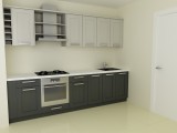Standarta virtuve 602 sērija (2 vai 3 istabas), masīvkoks, Standarta virtuves