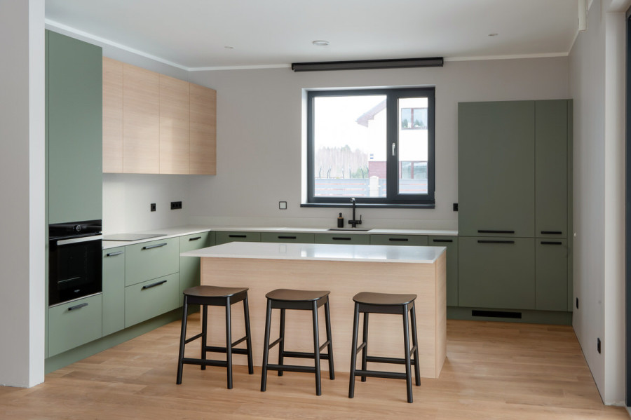 Virtuves mēbeles modernā mājoklī