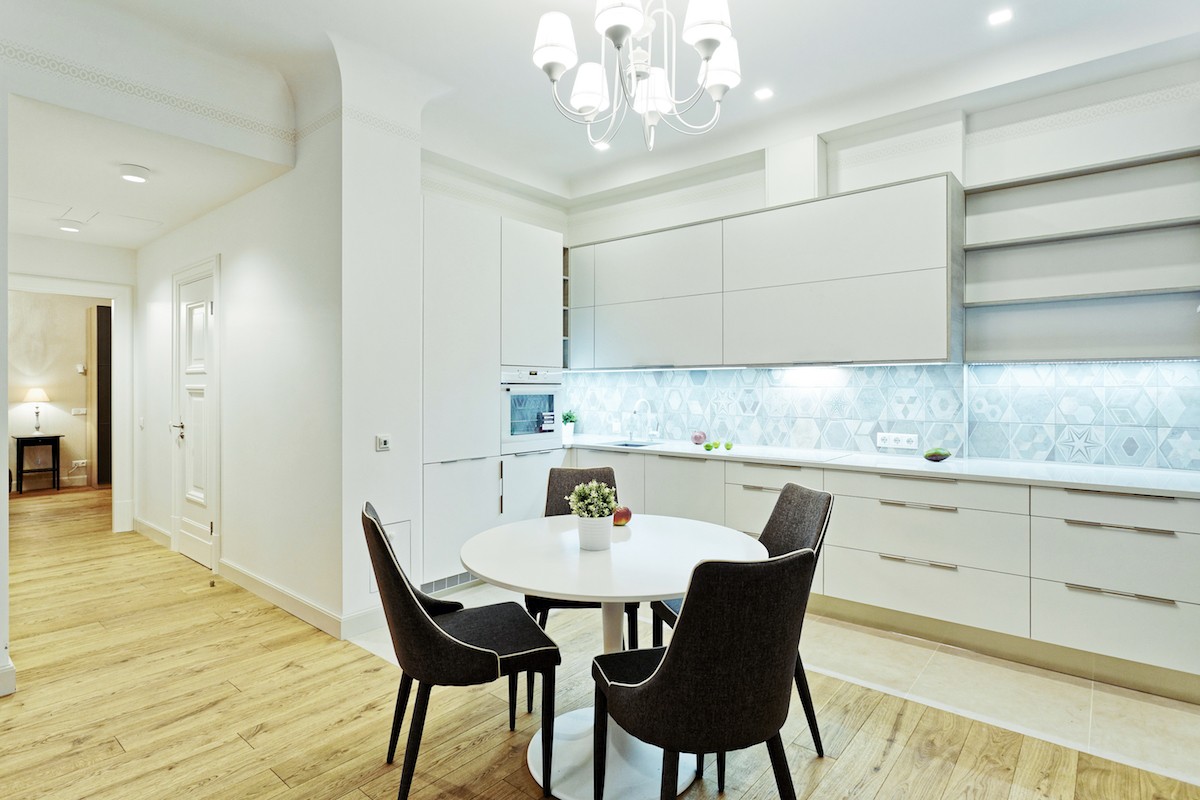 Virtuves mēbeles ar Niemann Acrylux Supermatt fasādēm